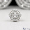 Art Deco Blossom Ring