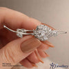 Blossom Crystal Hair Clip