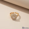 Celestia Sunburst Halo Ring