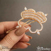 Cloud-Shaped Hair Clip