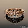 Crown Jewel Double-Band Adjustable Ring