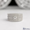 Crown Jewel Double-Band Ring