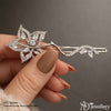 Crystal Floral Hair Clip