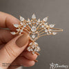 Crystal Peacock Hair Clip