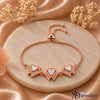 Crystal Triangle Bracelet
