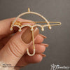Crystal Umbrella Hair Clip