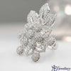 Daisy Cluster Engagement Ring