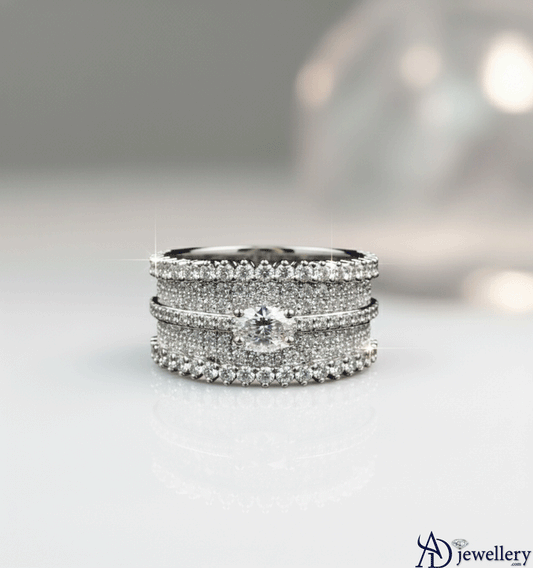 Empress Emerald-Cut Statement Ring