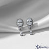 Empress Halo Drop Earrings