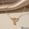 Eternal Embrace Interlocking Heart Diamond Pendant