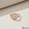 Floral Halo Ring