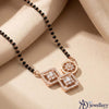 Geometric Glam Diamond Mangalsutra
