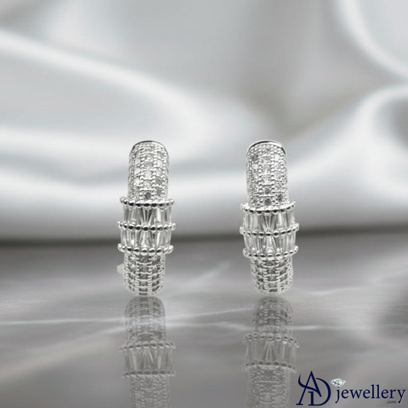 Gilded Weave Hoop Earrings – ADjewellery