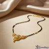 Gold-Plated Teardrop Mangalsutra