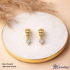 Golden Bead Drop Earrings