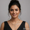 Golden Geometric Grace Necklace Set