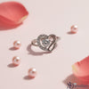 Heart Solitaire Ring