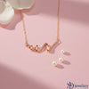Heartbeat Diamond Rhythm Pendant