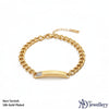 Imperial Gold Bar Bracelet