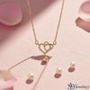 Interlocking Heart Pendant