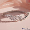 Marquise Bloom Bangle Bracelet