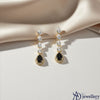 Midnight Cascade Drop Earrings
