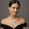 Multi-Layered Diamond Necklace Set