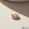 Multi-Row Band Ring
