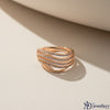 Multi-Row Pave Ring