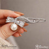 Pearl and Crystal Hair Clip