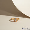 Radiant Halo Diamond Ring