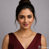 Radiant Teardrop Elegance Necklace Set