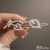 Rhinestone Floral Hair Clip