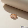 Seraphina Triple-Row Stacking Ring