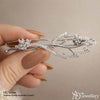 Floral Diamond Hair Clip