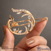 Swan Hair Clip