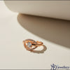 Teardrop Embrace Ring