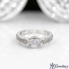 Twist Solitaire Ring