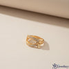 Unzipped Pave Accent Ring