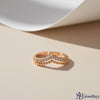 Vesper Dual-Chevron Ring